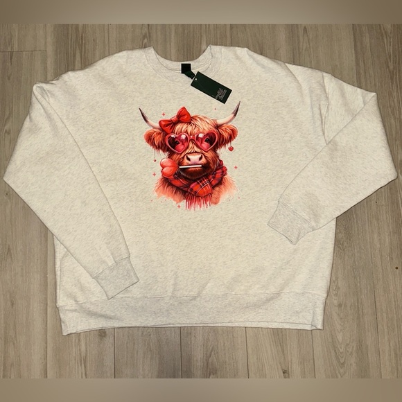 NWT! Valentine's Day sweater size M - Picture 2 of 5